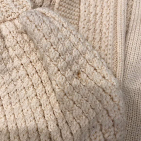 Cynthia Steffe cream knitted cropped sweater - Picture 5 of 8